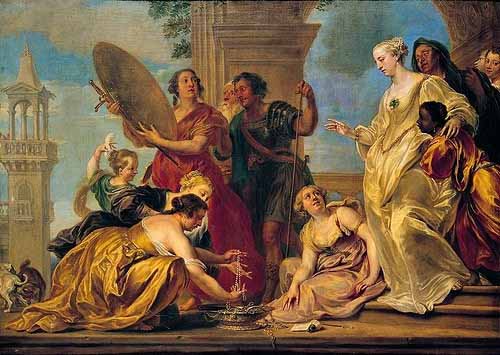 Achilles among the daughters of Lycomedes